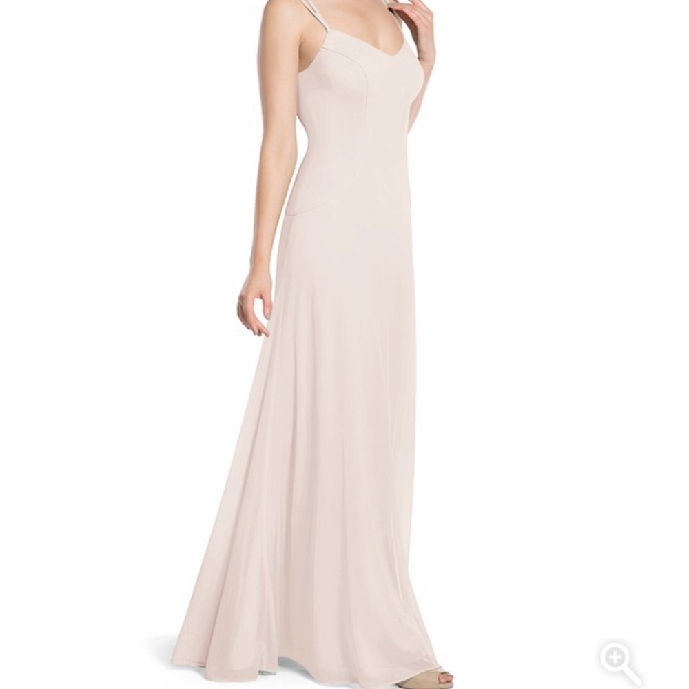 Light pink long dress